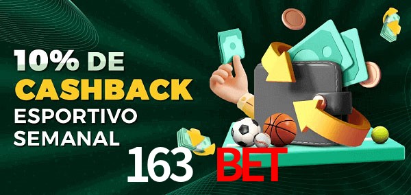 10% de bônus de cashback na 163 bet